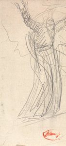 Standing Figure with Upraised Arms